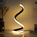 Modern LED Spiral Table Lamp - Minimalist Desk Light